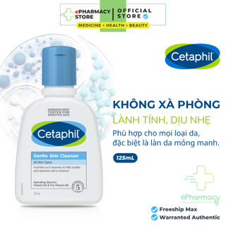 Sữa rửa mặt Cetaphil Gentle Skin Cleanser dịu nhẹ cho mọi loại da