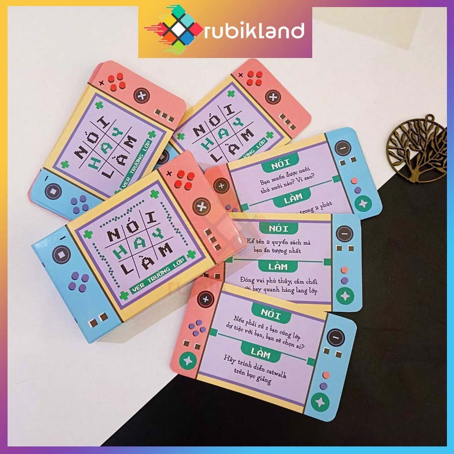 Bộ Bài Nói Hay Làm Lói Lèm Truth Or Dare Thật Hay Thách Dành Cho Học Sinh Boardgame Đồ Chơi Trẻ Em
