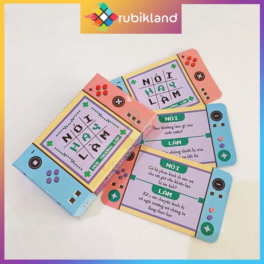 Bộ Bài Nói Hay Làm Lói Lèm Truth Or Dare Thật Hay Thách Dành Cho Học Sinh Boardgame Đồ Chơi Trẻ Em