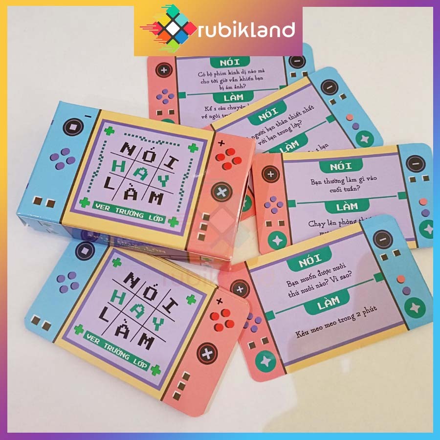 Bộ Bài Nói Hay Làm Lói Lèm Truth Or Dare Thật Hay Thách Dành Cho Học Sinh Boardgame Đồ Chơi Trẻ Em