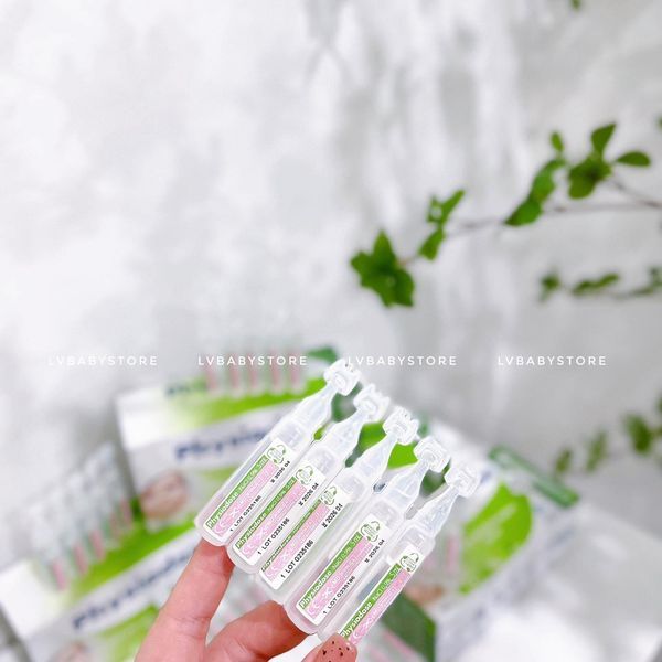 Nước muối hữu cơ PHYSIODOSE - Hữu cơ và 100.% từ thực vật