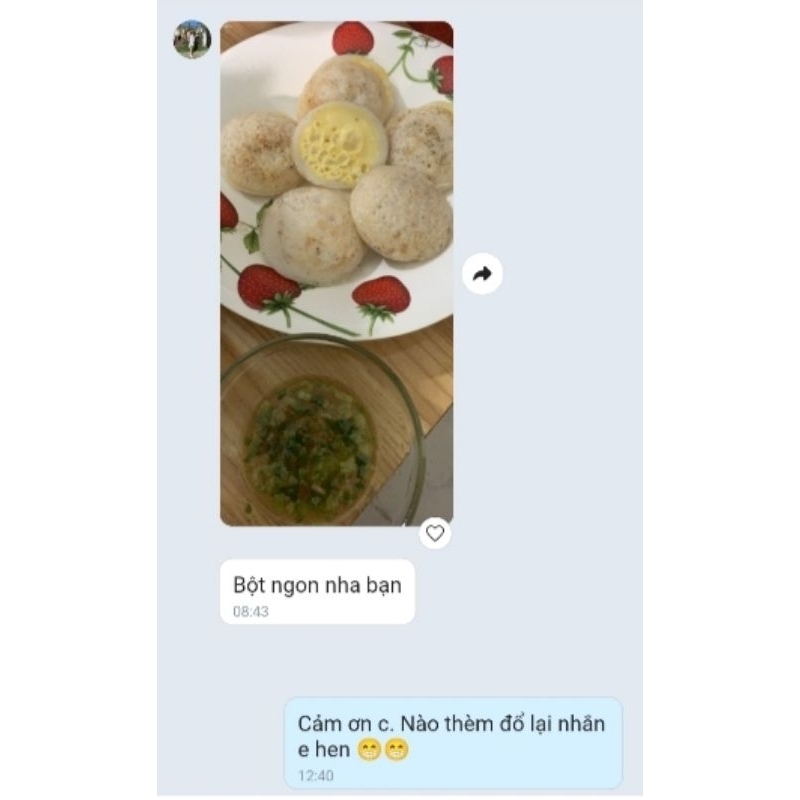 1Kg Bột Gạo Khô Bình Định làm từ gạo quê - Dùng đúc bánh xèo, bèo, căn