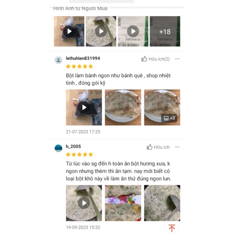 1Kg Bột Gạo Khô Bình Định làm từ gạo quê - Dùng đúc bánh xèo, bèo, căn