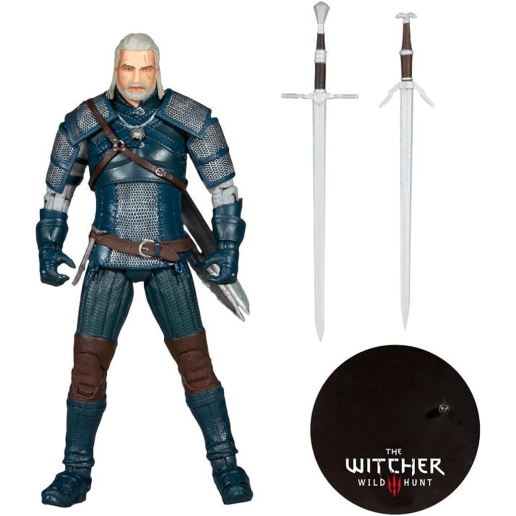 MÔ HÌNH CHÍNH HÃNG  MCFARLANE THE WITCHER GERRAD OF THE RIVIA