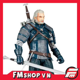 (CÓ SẴN) MÔ HÌNH CHÍNH HÃNG (US VER) MCFARLANE THE WITCHER GERRAD OF THE RIVIA