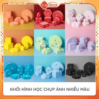 Khối hình học Nhiều Màu, nhiều kích thước dùng chụp ảnh sản phẩm P1
