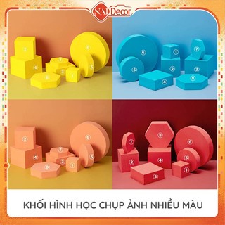 Khối hình học Nhiều Màu, nhiều kích thước dùng chụp ảnh sản phẩm P2