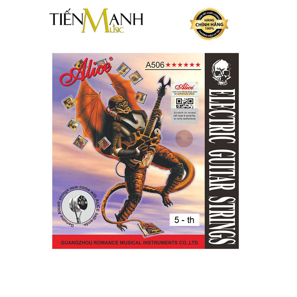 Dây Đàn Guitar Điện Alice A506 Và Dây Lẻ Electric Strings