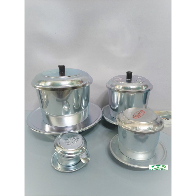 Phin cà phê nhôm nhiều kích cỡ