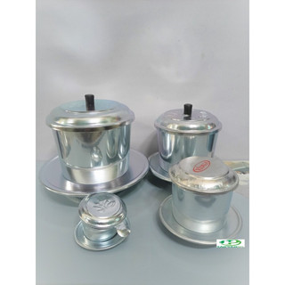 Phin cà phê nhôm nhiều kích cỡ
