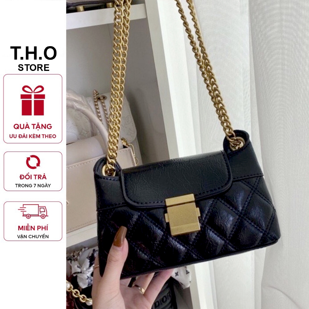 Túi kẹp nách ô trần trám khóa bấm K83
