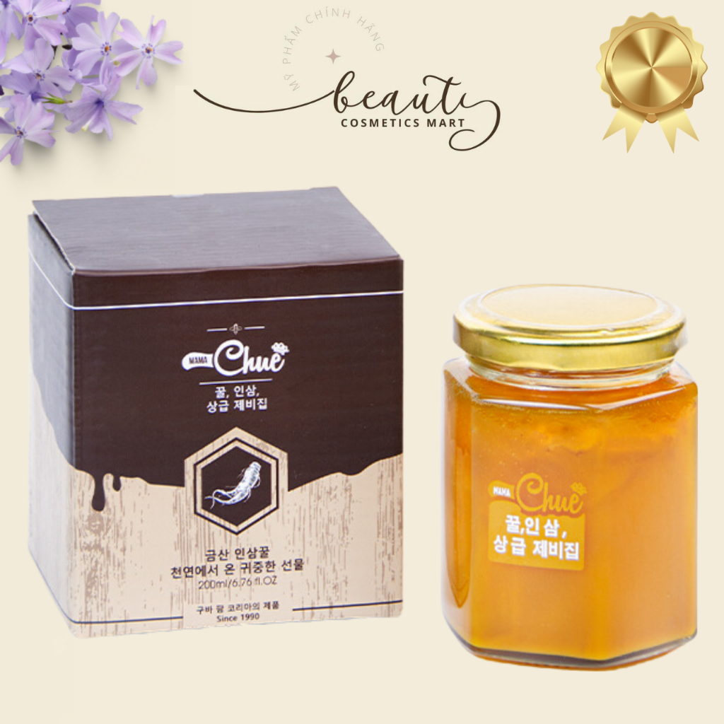 Sâm Nghệ Mật Ong Mama Chuê Hàn Quốc 500ml + 200ml