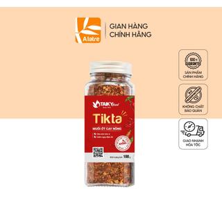 Hủ 115g Tikta Muối Chấm Thượng Hạng Ớt Cay Nồng