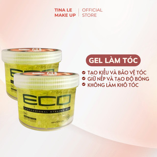 Gel làm tóc Eco Style Professional Styling, gel làm tóc ướt, giữ nếp tóc, tạo độ bóng