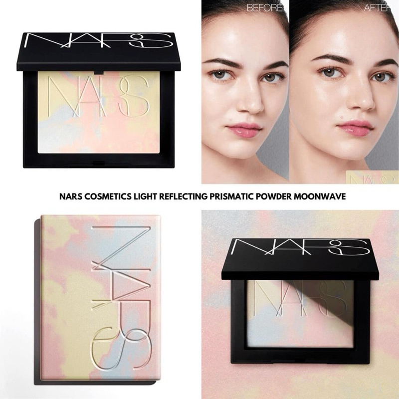 Phấn phủ dạng nén Nars Light Reflecting Setting Powder Pressed Translucent Crystal
