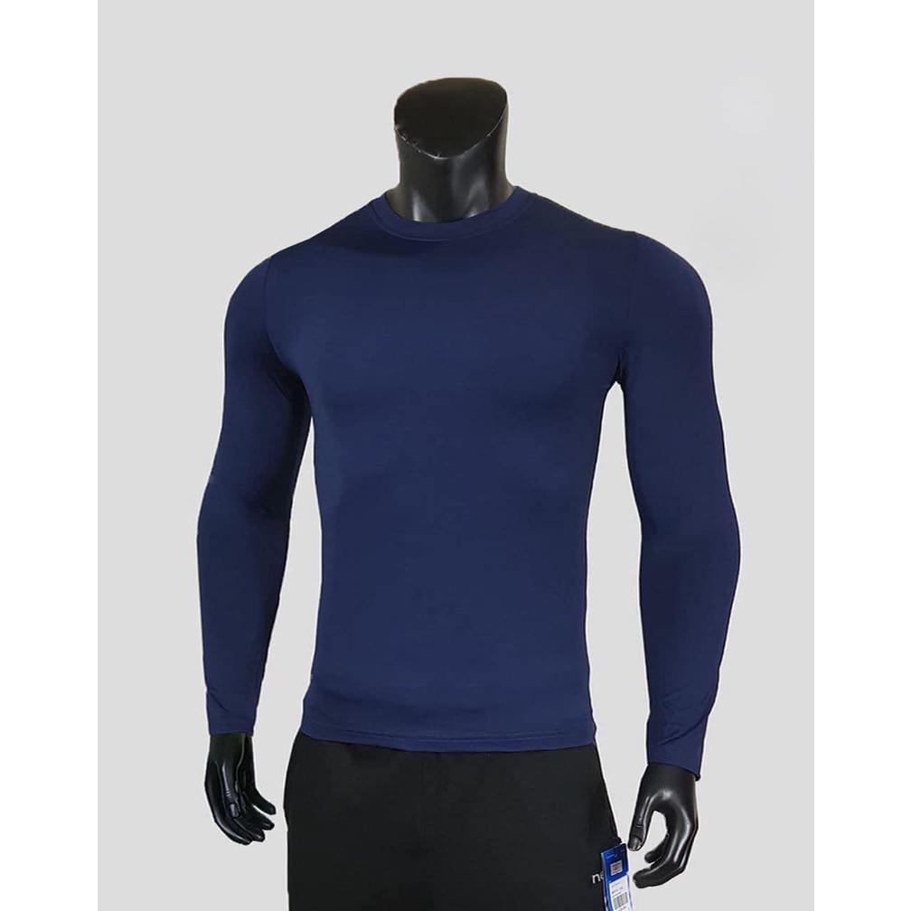 Áo giữ nhiệt nam,  áo dài tay bóng đá, chơi thể thao co dãn 4 chiều mặc thoải mái - Menstore