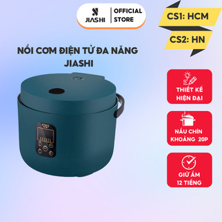 Nồi Cơm Điện Tử Mini Đa Năng Giá Rẻ JIASHI 3L 6 Chức Năng Cho 1-3 Người Hàng Nội Địa Cao Cấp NCD03