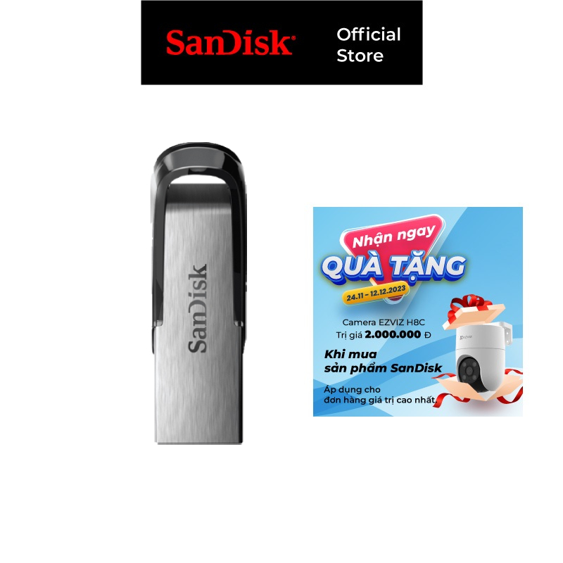 USB SanDisk Ultra Flair CZ73 256GB USB 3.0 Flash Drive tốc độ cao upto 150MB/s