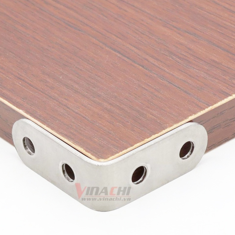 Ke Góc Vuông Inox Chữ L - Ke Góc Chữ L chuyên dùng để gắn kết hai thanh nhôm định hình vuông lại với nhau