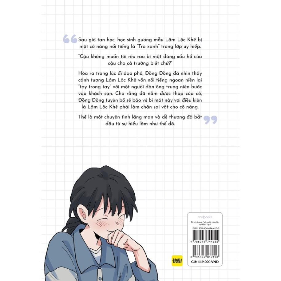 Sách AZ - Tôi Bị Cô Nàng “Trà Xanh” Cùng Lớp Uy Hiếp