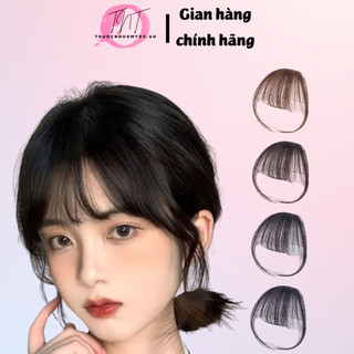 Tóc mái giả, mái giả thưa phong cách Hàn Quốc nhiều màu dễ thương Thuocnhuomtoc.gh