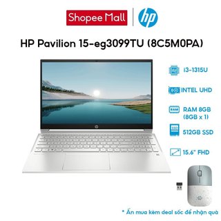 Laptop HP Pavilion 15-eg3099TU 8C5M0PA i3-1315U | 8GB | 256GB | 15.6' FHD | Win 11
