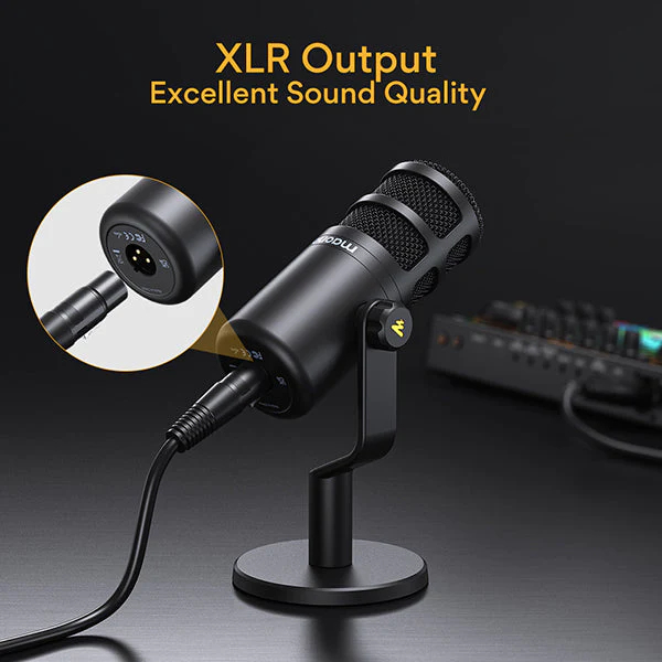 MAONO PD100 Podcast Dynamic XLR - Mic Thu Âm Cổng XLR Chuyên Nghiệp Cho Studio, Livestreams, Podcast - Hàng Chính Hãng