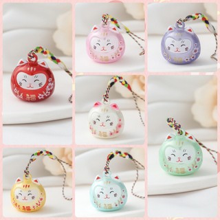 Lục lạc mèo may mắn Maneki-neko size 2.3cm