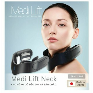 MÁY CHĂM SÓC DA NÂNG CƠ Massage Trị Liệu Và Thẩm Thấu Dưỡng Chất Vùng Cổ YA-MAN Medi Lift Neck EPN-10B