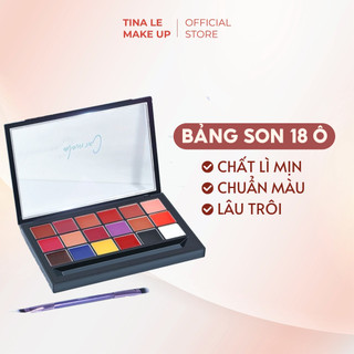 Bảng son Carmela 18 màu sắc phù hợp với mọi layout trang điểm