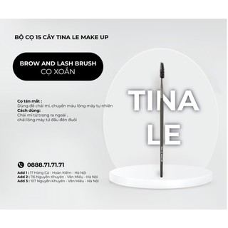 Cọ xoắn chải lông mày Tina Le Make Up