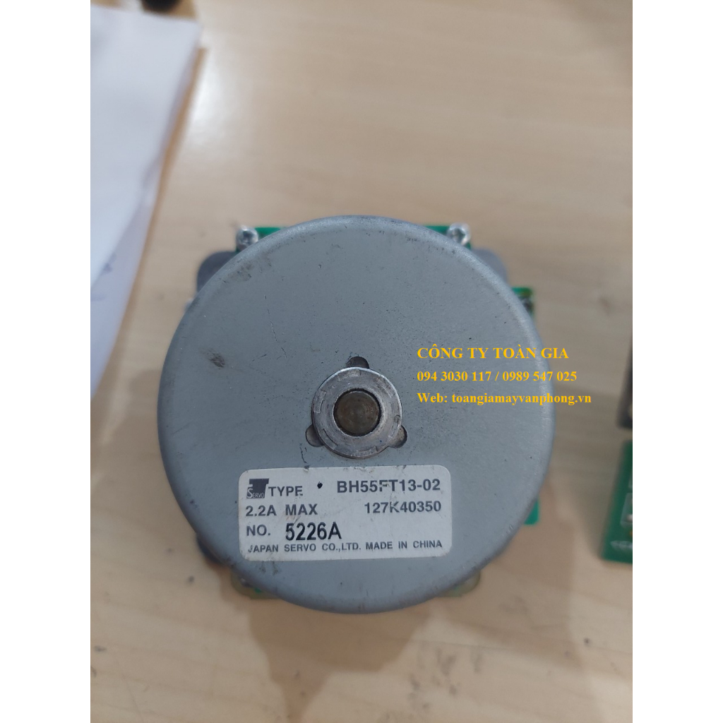 Motor 127K40350  chế DIY, chế quạt,... mạch gọn chuông đk 5.4mmx dày 2mm