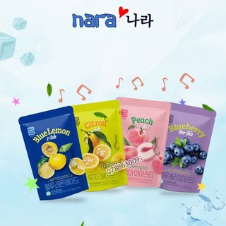 Trà Chanh Hàn quốc Nokchawon túi 170ml nhiều vị tiện lợi