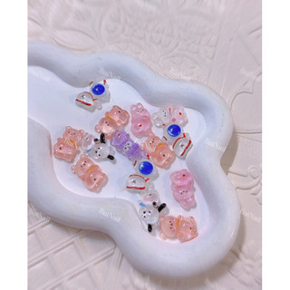 Charm gấ u xinh m325 set 30viên mix