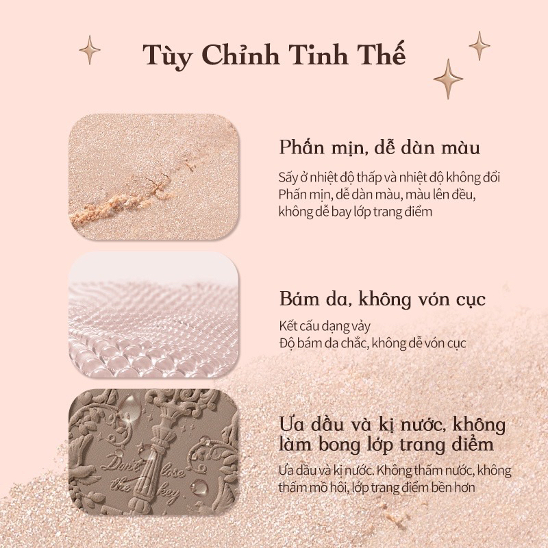 Chính hãng. Bảng Phấn Bắt Sáng/Tạo Khối bộ sưu tập Chocolate WonderShop