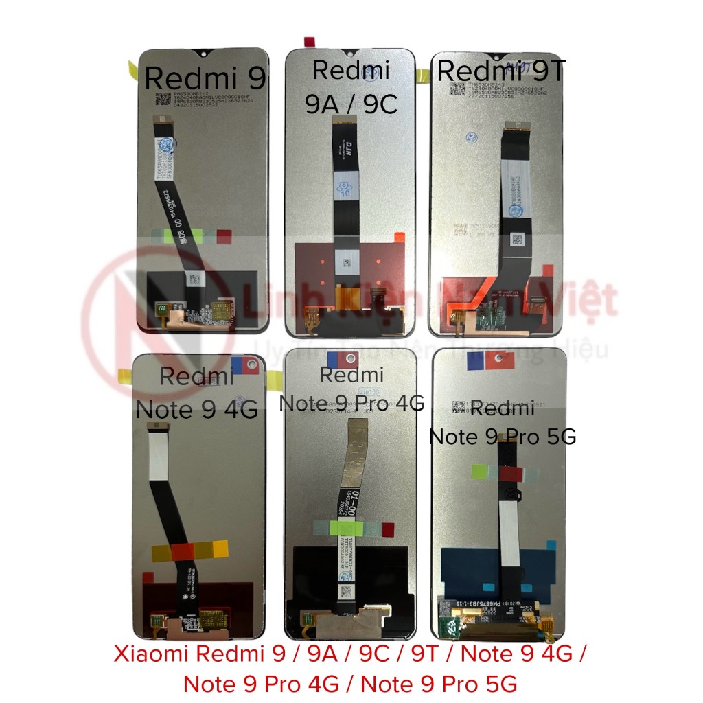 Màn hình Redmi 9 / 9A, 9C/ 9T/ Note 9 4G (camera góc)/ Note 9s , 9Pro 4G/ Note 9 Pro 5G ( LCD)