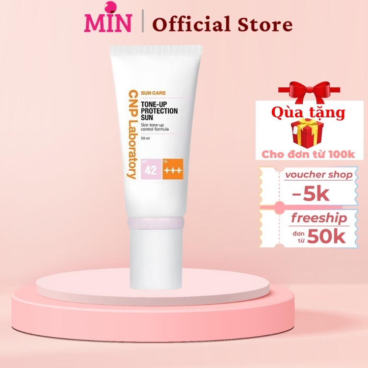 Kem Chống Nắng CNP Laboratory,kem chống nắng CNP Laboratory Tone-Up Protection Sun SPF42/PA+++ 50ml