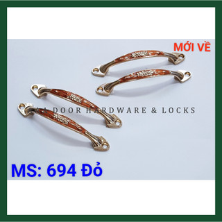 [Bông lúa Rive] Tay nắm tủ hoạ tiết bông lúa (tay nhẹ) bắt rive (Tay bông lúa rive) (Trắng/Đỏ/Nâu)