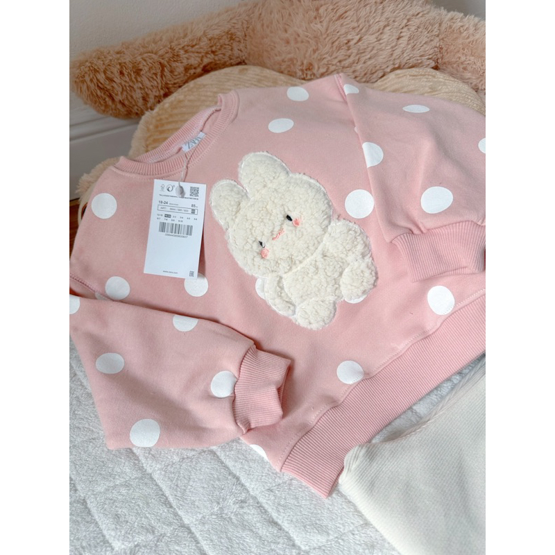 ✨MALINHKID✨BN084- Bộ nỉ hồng TIM BÔNG trẻ em VNXK