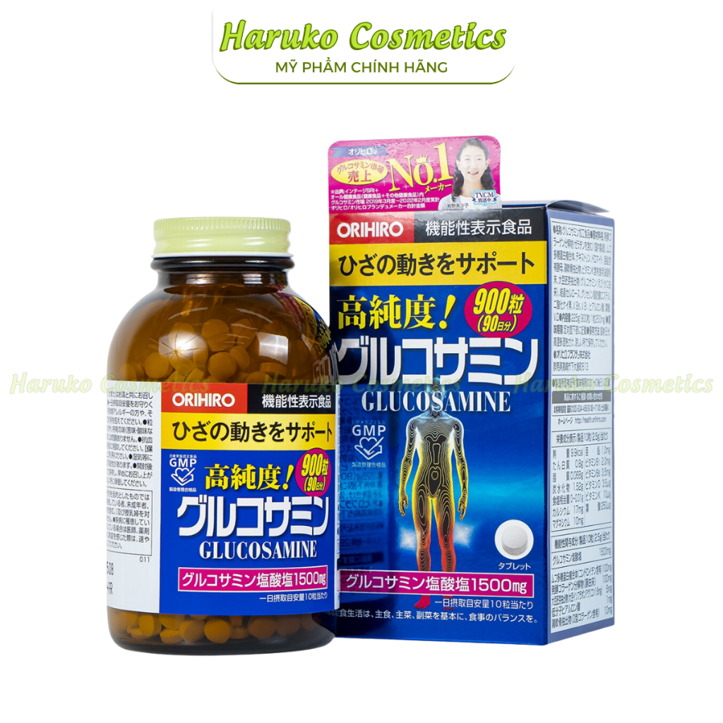 Viên uống bổ xương khớp Glucosamine Orihiro 900 viên