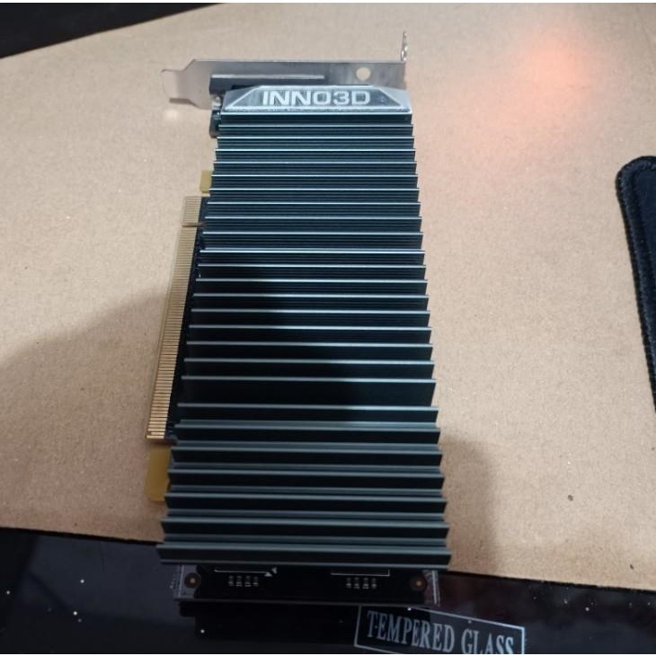 Card màn hình Inno3D GeForce GT 1030 2GB Silent Low Profile bóc máy. Inno3D GT1030 2GB bo lùn. GT1030 Video Card