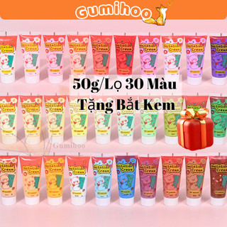 Lọ 50g Kem Keo Gumihoo trang trí toploader, ốp điện thoại decor tự làm phụ kiện trang sức