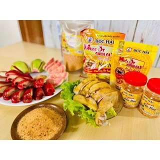 Muối ớt chua cay Đức Hải gói 500gr. Gia vị Muối ớt chua cay thùng 50 gói