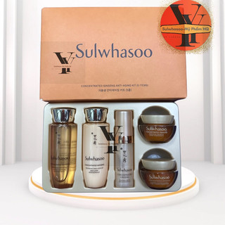_Bộ Dưỡng Da Nhân Sâm 5 Món- Concentrated Ginseng Anti-Aging Kit 5 items