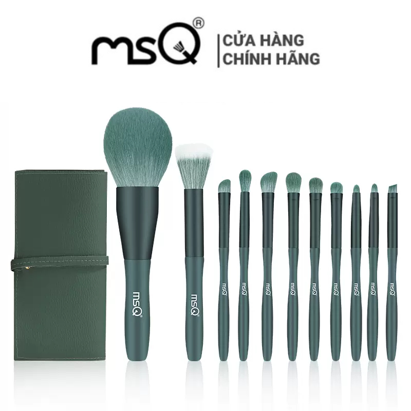 Bộ Cọ Trang Điểm 11 Cây MSQ Banana Makeup Brush Set