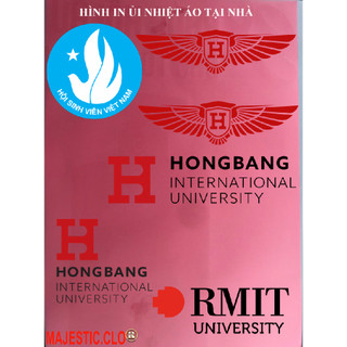 Logo các trường Đại Học, Cao Đẳng, Học Viện tại Việt Nam Hình in áo trực tiếp tại nhà đẹp,chất lượng,bám dính cao