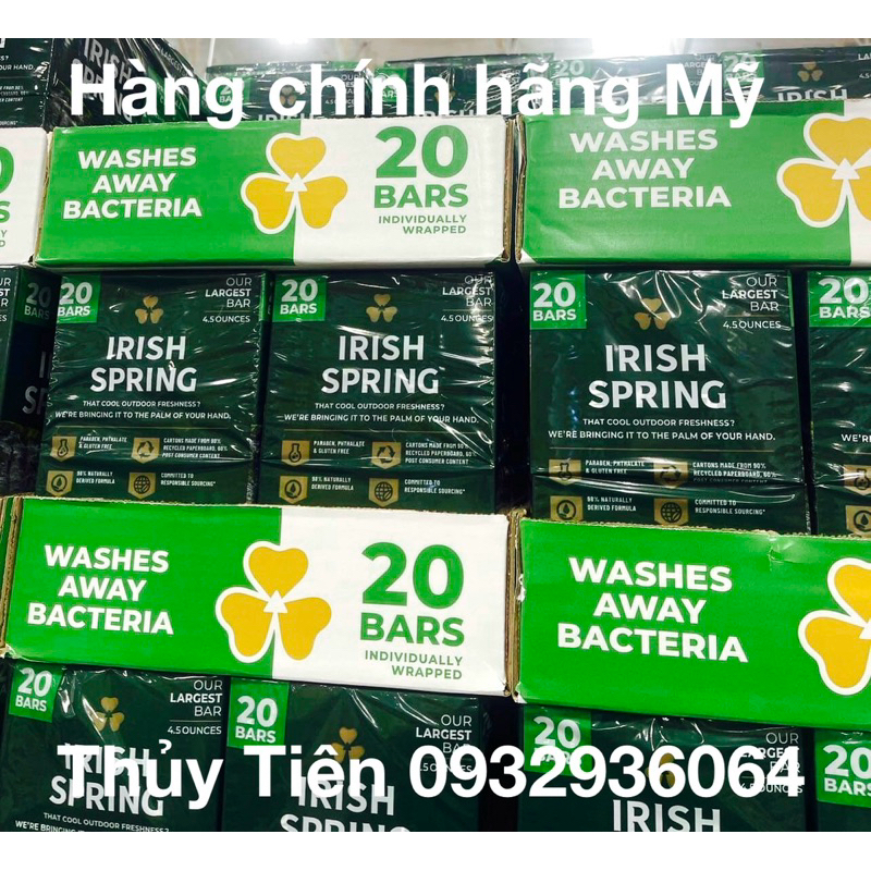 Xà Bông Cục IRISH SPRING 127gr MỸ