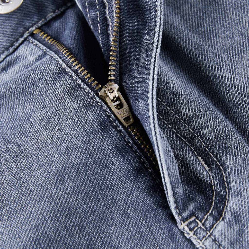 HLA - Quần jeans nam tôn dáng mềm nhẹ đàn hồi cao cấp Dynamic micro-elastic soft light blue Jeans