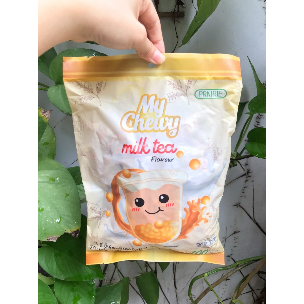Kẹo Sữa Mềm Dẻo Thái Lan Hương Trà Sữa Milk Soft Candy
