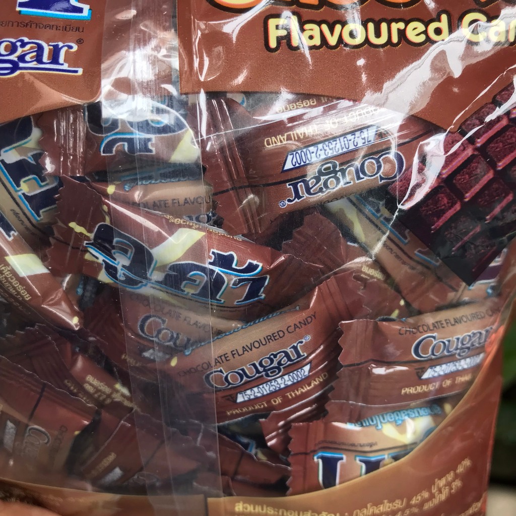 Kẹo Mềm Sôcôla  COUGAR Thái Lan Chocolate Flavours Candy